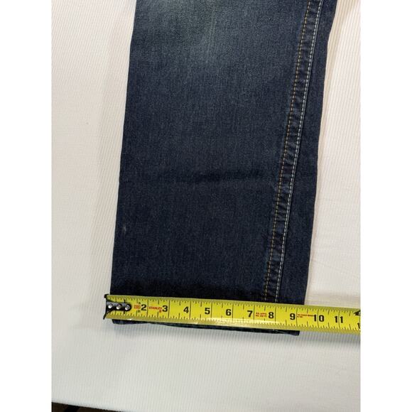 Ariat Jeans Mens 36x30 Blue M2 Traditional Relaxed Boot Cut Denim Rodeo Work - Picture 6 of 11